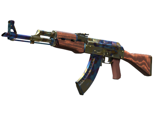 AK-47 | Case Hardened (Gold Gem) CS2